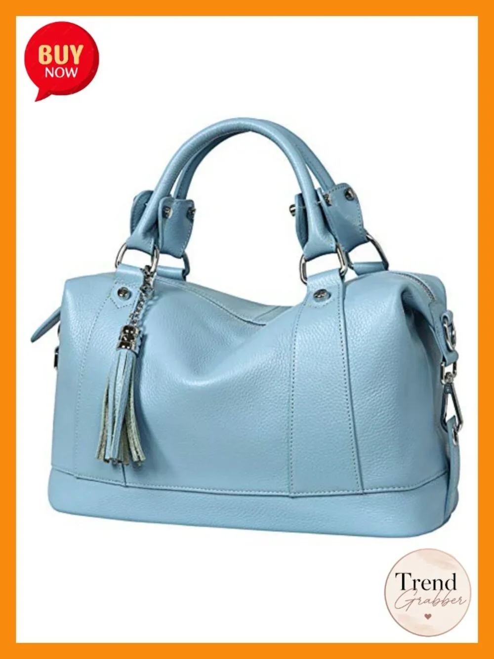 Genuine Leather Women's Satchel Tote Handbag Crossbody Shoulder Bag